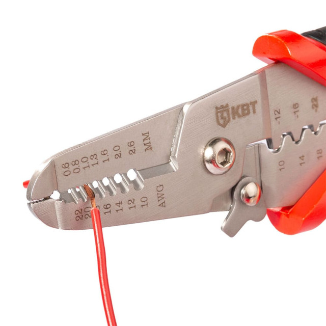 Инструмент для снятия изоляции КВТ Профи WSS-01 102398