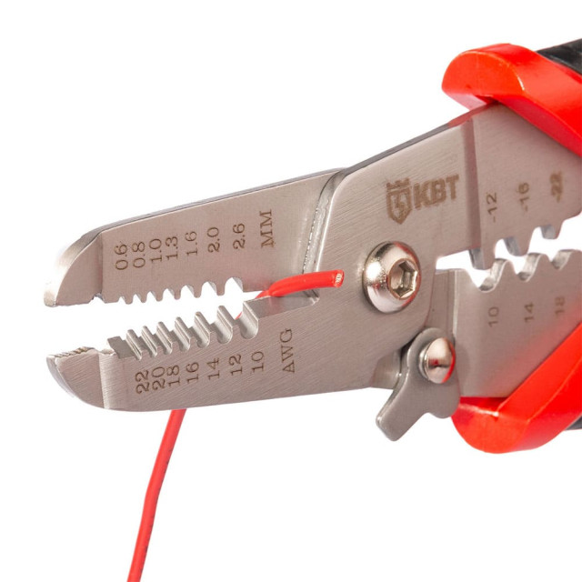 Инструмент для снятия изоляции КВТ Профи WSS-01 102398