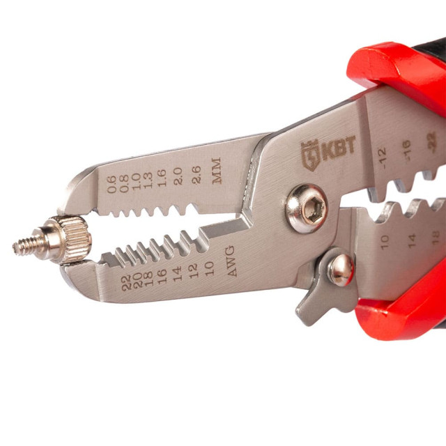 Инструмент для снятия изоляции КВТ Профи WSS-01 102398