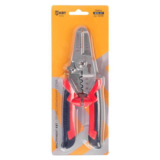 Инструмент для снятия изоляции КВТ Профи WSS-01 102398