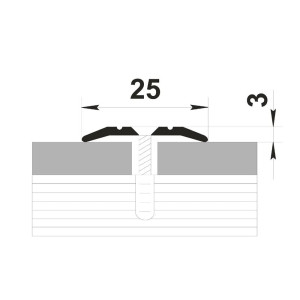 Порог Best Profile А1 089 клен беленый 25 мм 1.35 м