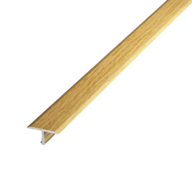 Порог Sanrelia Т20 Т-образный 082 дуб светлый 20 мм 2.7 м