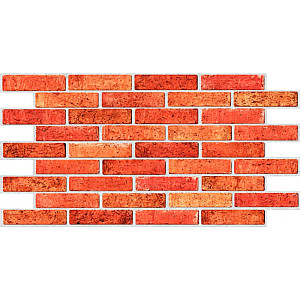 Панель ПВХ Grace Кирпич стена 962*499 мм