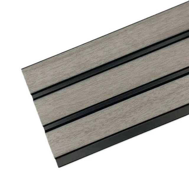 Панель Grace 3D Rail вспененный полистирол Сосна серая 2700*120*10 мм Панель Grace 3D Rail вспененный полистирол Сосна серая 2700*120*10 мм