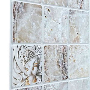 Панель ПВХ Grace Мозаика Мрамор венецианский 955*480 мм