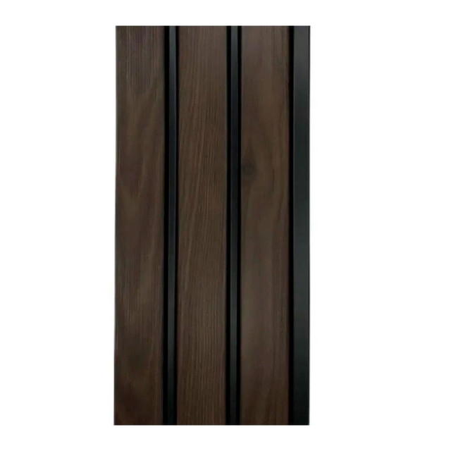 Панель Grace 3D Rail вспененный полистирол Махагон 2700*120*10 мм Панель Grace 3D Rail вспененный полистирол Махагон 2700*120*10 мм