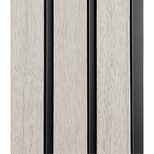 Панель Grace 3D Rail вспененный полистирол Ясень серый 2700*120*10 мм