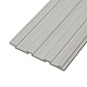 Панель Grace 3D Rail вспененный полистирол Ясень серый 2700*120*10 мм