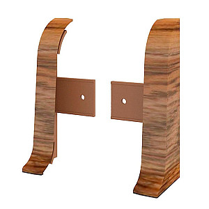 Заглушка Sanrelia SanFlex 528 орех темный 55 мм 2 шт