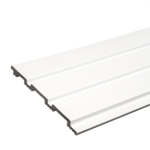 Панель Grace 3D Rail вспененный полистирол белая 2700*120*10 мм