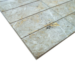 Панель ПВХ Grace Плитка Травертин золотистый 957*482 мм