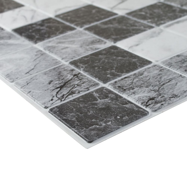 Панель ПВХ Grace Плитка Травертин серый 957*482 мм