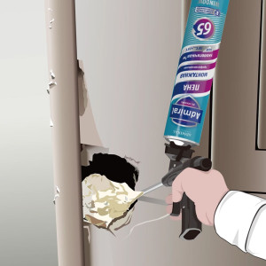 Пена монтажная Admiral 65 всесезонная 1000 мл