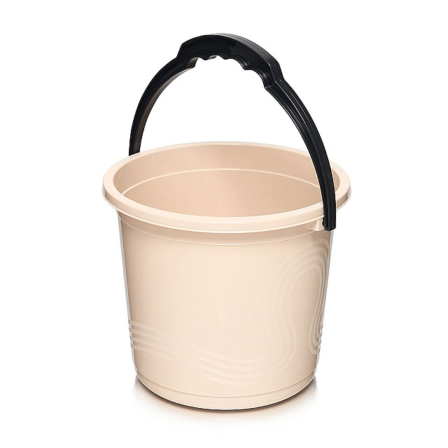 Ведро Elfplast Волна 104 бежевый GU 47 4 л