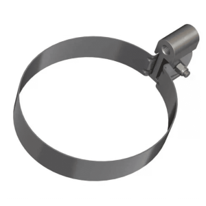 Хомут трубы ПВХ ТехноНиколь 72385 Оптима универсальный 140 мм серый