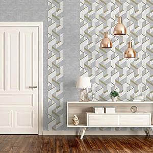 Панель ПВХ Sanrelia Стандарт New Вулканический пепел-663 2.5*0.25*0.07 м