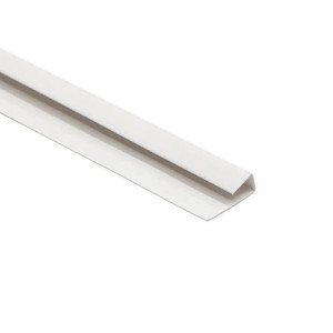 Профиль стартовый ПВХ Sanrelia Снежана 7 мм 3 м