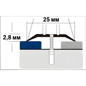Порог Пластал А1 КД 135 сосна 1.35 м