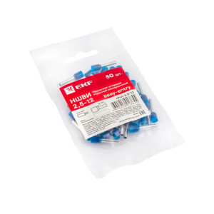 Наконечник штыревой втулочный EKF nhvi-2.5-12 НШвИ 2.5-12 50 шт