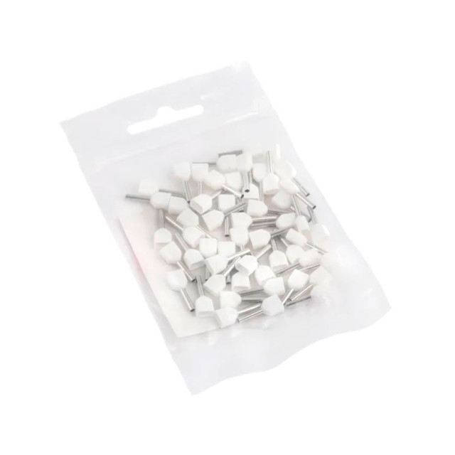 Наконечник штыревой втулочный EKF nhvi2-0.5-8 НШвИ(2) 0.5-8 50 шт