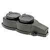 Колодка розеточная EKF Марс 230В 2P+PE 16A IP44 с защитными крышками каучуковая