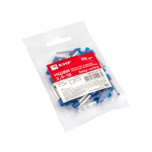 Наконечник штыревой втулочный EKF nhvi-2.5-18 НШвИ 2.5-18 50 шт