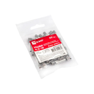 Наконечник штыревой втулочный EKF nhvi-4.0-18 НШвИ 4.0-18 50 шт