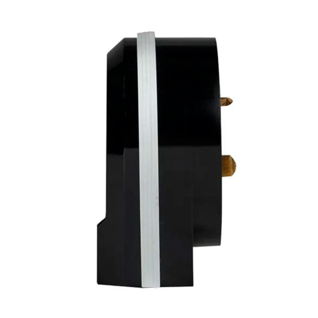 Вилка для разъема EKF PROxima AS-250-B-02 РШ-ВШ 32А 250В 2P+PE карболитовая черный