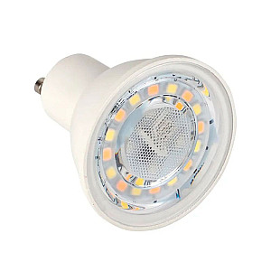 Умная светодиодная лампа EKF Connect slwf-gu10-rgbw WIFI RGBW-3000K-6500K-5Вт-GU10