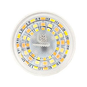 Умная светодиодная лампа EKF Connect slwf-gu10-rgbw WIFI RGBW-3000K-6500K-5Вт-GU10