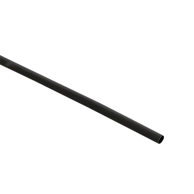 Трубка термоусаживаемая EKF PROxima tut-k6-b клеевая не горючая 6/2 черная 1 м