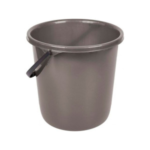 Ведро Spin&Clean Rock-n-Roll пластмассовое антрацит 7 л