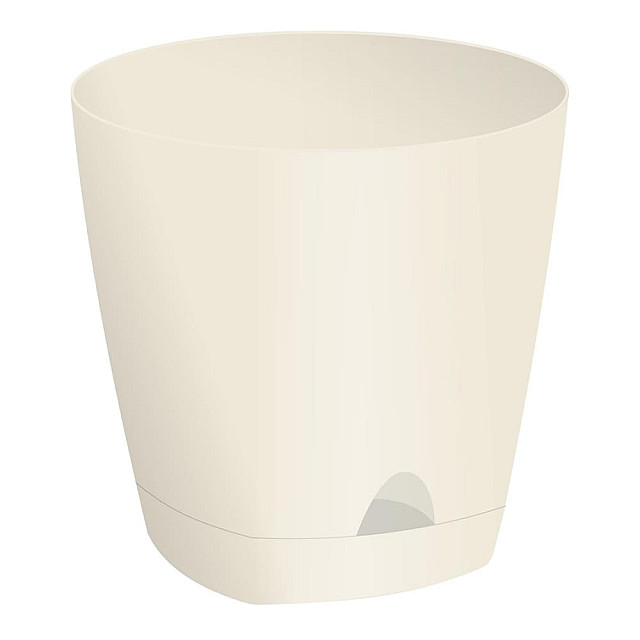 Горшок для цветов InGreen Amsterdam ING6202СЛ сливочный с прикорневым поливом 8 л