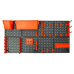 Стенд для инструментов Blocker Expert BR3822ЧРОР с наполнением 652*100*326 мм