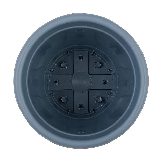 Горшок для цветов InGreen Aphrodite IG420711026 №7 серый с подставкой 12.7 л