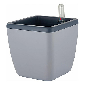 Горшок с автополивом InGreen Munchen Утренний туман квадратный с внутренней вставкой 1.5 л