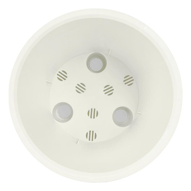 Горшок для цветов InGreen Sand IG640210048 белый с дренажной вставкой 5.8 л