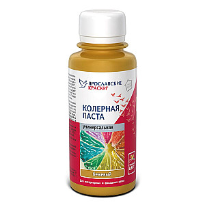 Паста колерная Ярославские краски универсальная бежевый 0.1 л