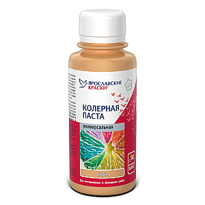 Паста колерная Ярославские краски универсальная охра 0.1 л