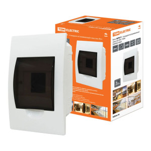 Бокс TDM Electric SQ0902-0001 ЩРВ-П-4 модулей встраиваемый пластик IP41