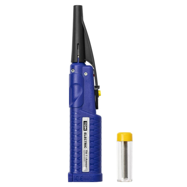 Паяльник автономный TDM Electric Алмаз ПА-1 SQ1025-0101 с припоем