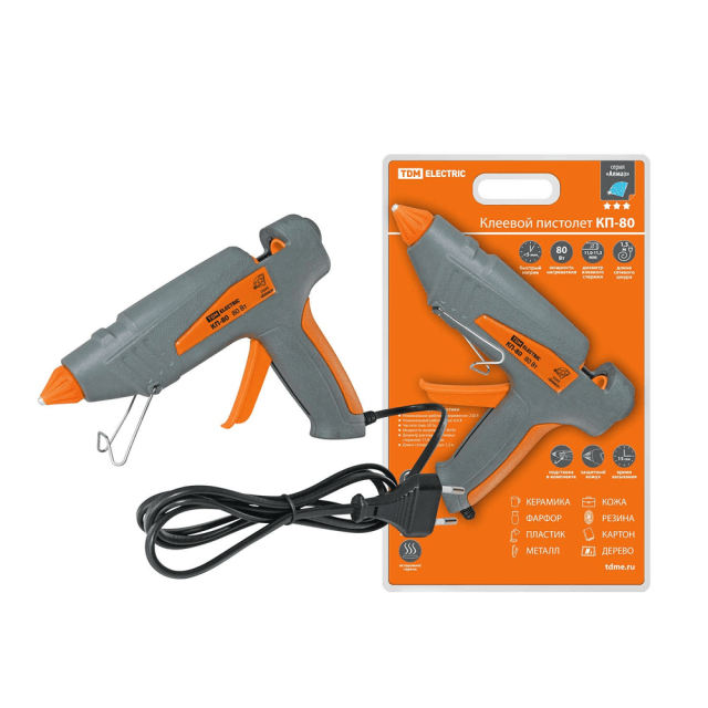 Пистолет клеевой TDM Electric Алмаз КП-80 SQ1024-0102