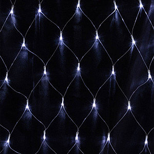 Гирлянда новогодняя TDM Electric Сеть SQ0361-0030 8 режимов 1.5*1.5 м белый свет