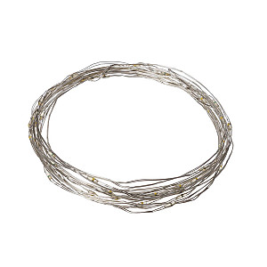 Гирлянда светодиодная TDM Electric Роса SQ0361-0052 50LED 3000К 3*АА 5 м