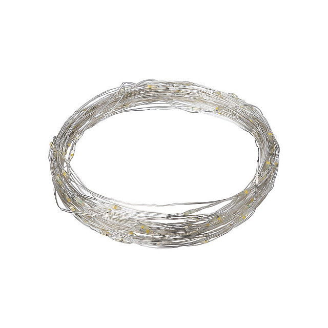 Гирлянда светодиодная TDM Electric Роса SQ0361-0053 100 Led 3000К 3*АА 10 м