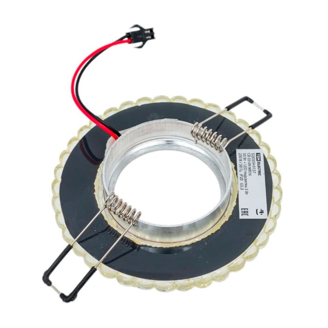 Светильник встраиваемый TDM Electric СВ 03-09 SQ0359-0137 MR16 50Вт G5.3 Led подсветка 3 Вт зеркальный/хром