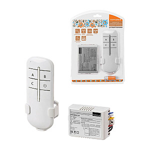 Комплект для беспроводного управления освещением TDM Electric Народный Уютный дом ПУ3-МK-Н-3 SQ1508-0114 3 канала