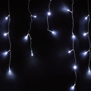 Гирлянда светодиодная TDM Electric Бахрома SQ0361-0077 8 режимов 1.9*0.5 м белый