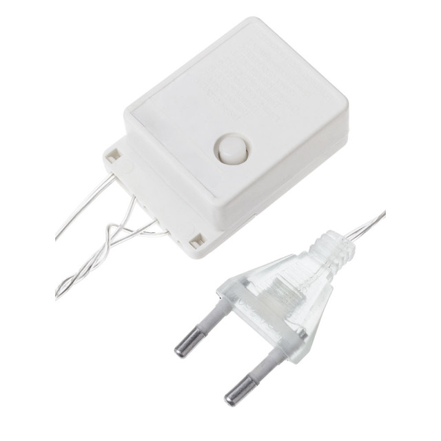 Гирлянда светодиодная TDM Electric Бахрома SQ0361-0077 8 режимов 1.9*0.5 м белый