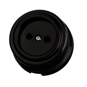 Розетка TDM Electric Виви SQ1820-1211 2П 10А 250В черная